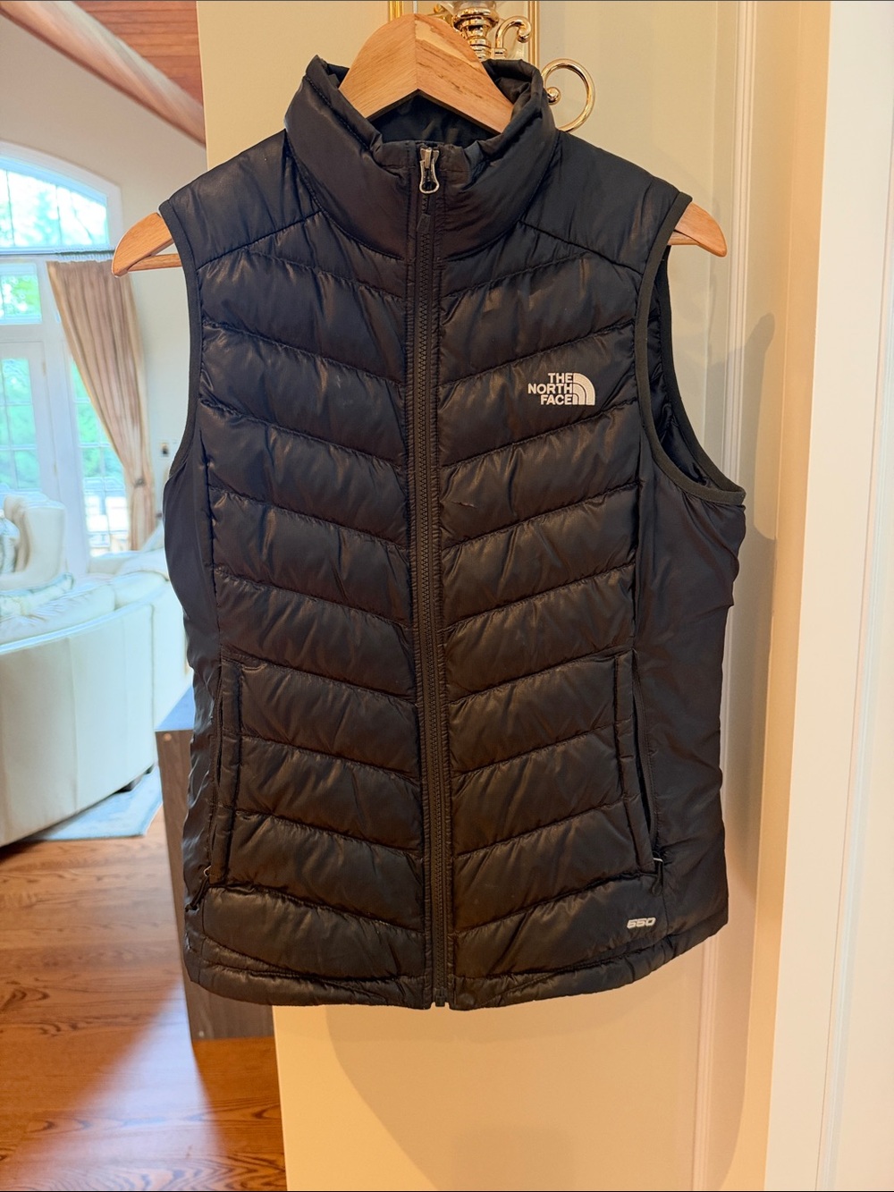The North Face Women's Black Quilted Down Vest